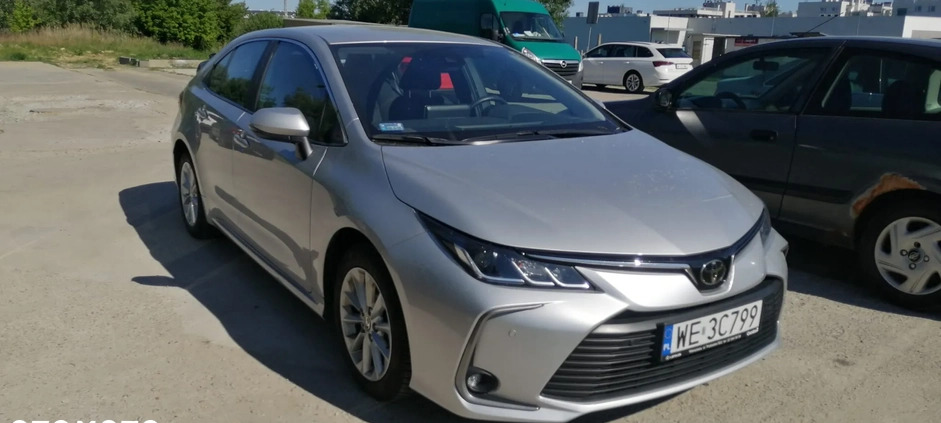 Toyota Corolla cena 74000 przebieg: 22600, rok produkcji 2020 z Warszawa małe 37